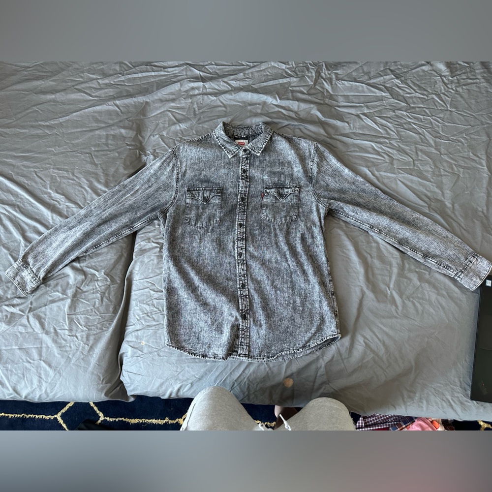 Levi's Charcoal Denim Shirt